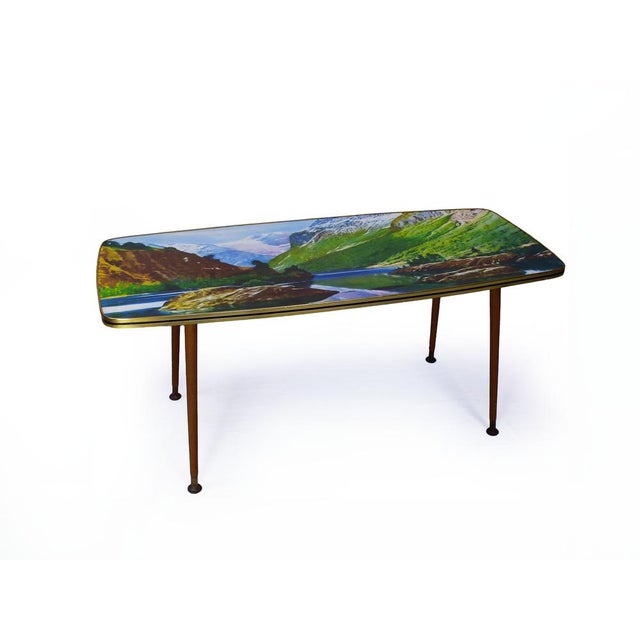 Mid-Century Coffee Table with Dansette Legs, 1950s For Sale - Image 10 of 15