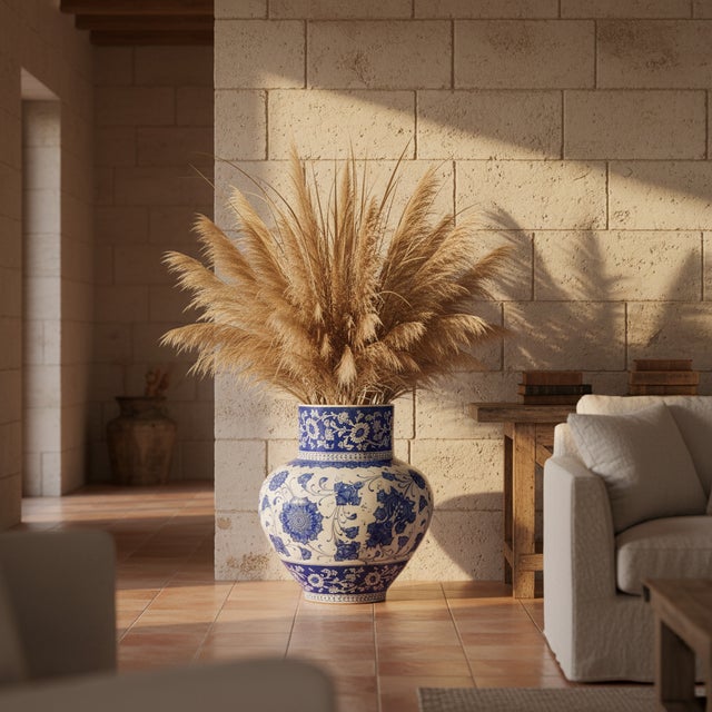 The Wide-Neck Monument: Early Ottoman Elegance ️ Transform your space with the historical grandeur of this 50cm Handmade...