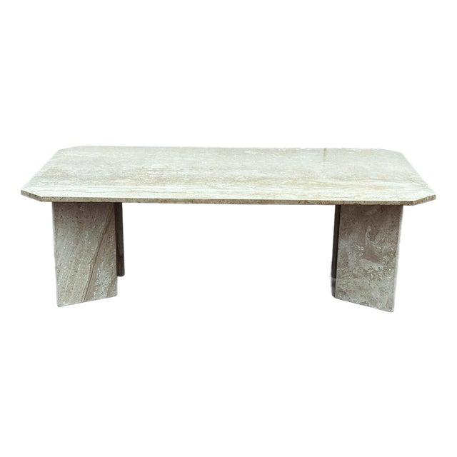 Vintage Italian Marble Coffee Table For Sale
