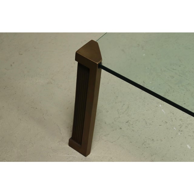Large Monumental Model T14 Coffee Table from Peter Ghyczy, 1970s For Sale - Image 6 of 11