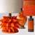 Sculptural Orange Table Lamp by R. Houben, 1970 For Sale - Image 10 of 12