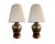 We have for your consideration a very beautiful pair of vintage table lamps from around the 1960s - 1970s. Manufacture is...