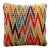 Kravet Couture Ikat Flame/Chevron Carved Velvet 22" Pillows For Sale