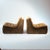 Textile Brown Corduroy Modular Lounge Chairs by DUX, Sweden, 1970s, Set of 2 For Sale - Image 7 of 18