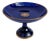19th Century Sèvres French Cobalt Blue Porcelain Tazza with Gilt Metal Mounts, 1890s For Sale
