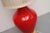 Floor Lamp in Red Glass, 1955 For Sale - Image 3 of 11