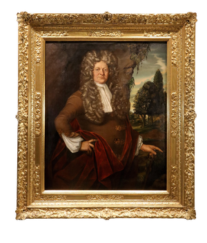 Jonathan Richardson, Portrait of Hans Sloane, 1740, Oil on Canvas, Framed