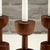 Brown Vintage Rosewood Candlesticks by Laurids Lønborg, 1960s, Set of 3 For Sale - Image 8 of 14
