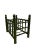 Mid 20th Century Faux Bamboo Hollywood Regency Canterbury Magazine Rack For Sale - Image 9 of 12