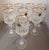 1980s Longchamp Gold, by Cristal D'Arques, Set of Eight 5 3/4 Ounce 24% Lead Crystal For Sale - Image 9 of 15