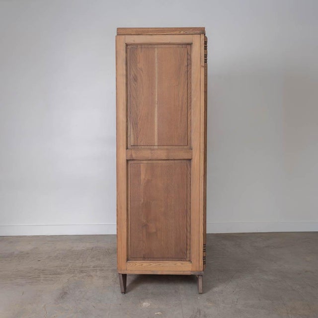 Wood 1940s French Carved Wood Cabinet by Charles Dudouyt, Attributed For Sale - Image 7 of 18