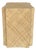 Baker / McGuire Modern Customizable Unfinished Woven Cane Messa Accent Table For Sale