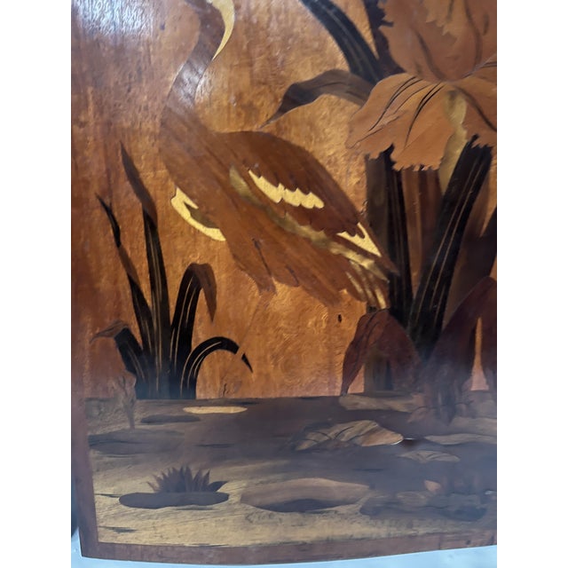 Art Nouveau Marquetry Panels, 1890s, Set of 2 For Sale - Image 10 of 18