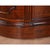 Brown Nof072brn Brown Leather Oval Partners Desk For Sale - Image 8 of 12