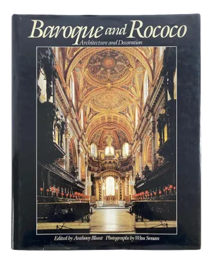 Baroque and Rococo Architecture and Decoration Great Large Heavy Art Table Book