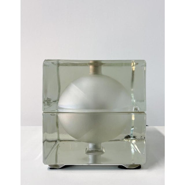 1960s Cubosfera Table Lamp attributed to Alessandro Mendini, Italy, 1968 For Sale - Image 5 of 6