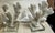 Here is a decorative pair of faux white thick finger coral pieces mounted on a glass base, they would be perfect for...