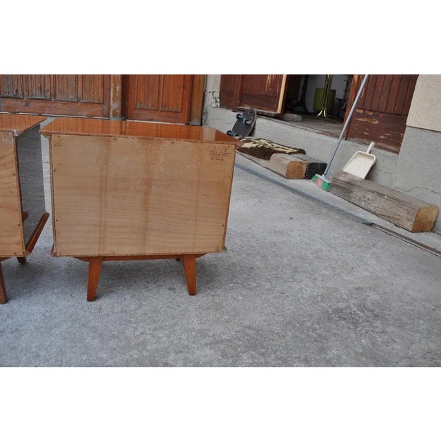 Mid-Century Nightstands, 1950s, Set of 2 For Sale - Image 6 of 7