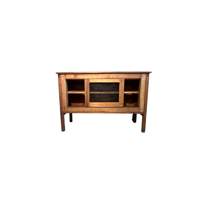 Rustic Fir Cabinet or Sideboard, 1900s For Sale - Image 3 of 4