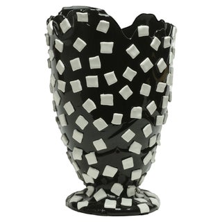 Black and White Rock Vase by Gaetano Pesce for Fish Design For Sale