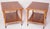 Altavista Lane 1960s Pair Mid Century Modern Lane Acclaim Dovetail End Tables Design by Andre Bus for Lane Furniture For Sale - Image 4 of 12