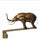 Brass Dolbi Cashier Large Brass Elephants on Seesaw Sculpture ~ Circa 1980s For Sale - Image 8 of 9