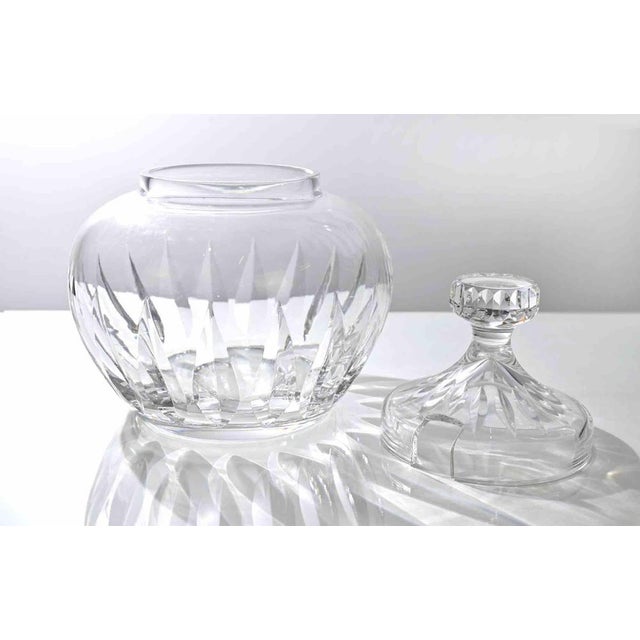 Vintage Art Glass Tureen realized in 1970s by a european manufacture. Very good condition.