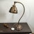 Brass Antique Art Deco Jeweled Brass Gooseneck Desk Lamp With Ruby Glass Cabochons, Circa 1920s For Sale - Image 8 of 9
