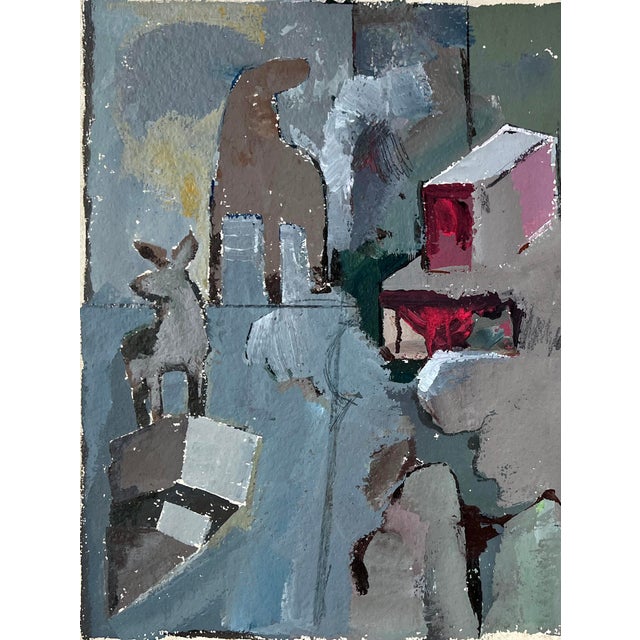 Abstract Expressionism Abstract Figural and Pediments - Two Sided Art - James Coughlin For Sale - Image 3 of 7