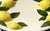 Italian Ceramic Platter With Embossed Lemons For Sale - Image 4 of 11