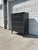 Vintage Queen Anne Style Black Chest of Drawers, Refinished Tall Dresser With Brass Hardware For Sale - Image 4 of 10