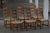 Highback Dining Chairs in Oak by Henning Kjærnulf, 1960s, Set of 6 For Sale - Image 6 of 18