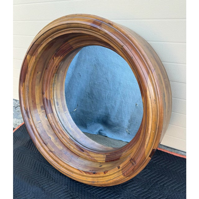American Ralph Lauren Aran Isles Mirror For Sale - Image 3 of 8
