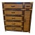 Vintage Japanese Bamboo and Rattan Dresser Cabinet For Sale