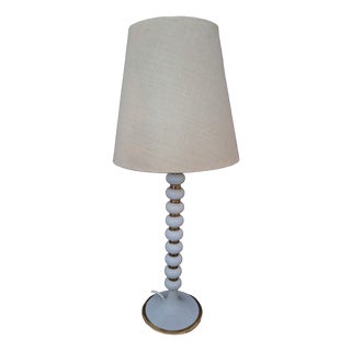 Mid-Century Italian Table Lamp with Stacked Spheres, 1970s For Sale