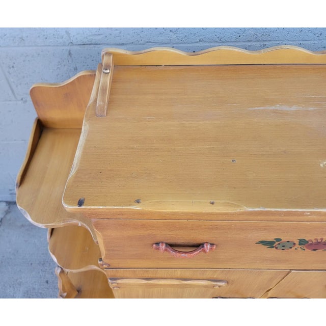 Monterey Rancho Style Buffet / Credenza by La-Fiesta Circa. 1930's For Sale In San Francisco - Image 6 of 15