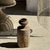 Small Side Table in Petrified Wood, 1980s For Sale - Image 18 of 18