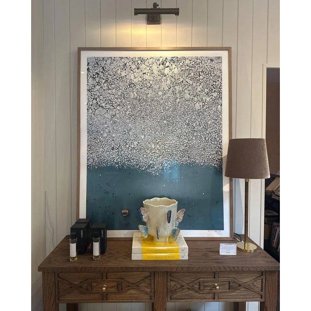 Edition Aerial Views Bernhard Lang Image: "Baltic_Ice_Kakumaee_002" Size B: 37,8 x 47,2 inches, 96 x 120 cm Captured in...