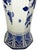 Large Vintage Hand-Painted Trumpet Vase by W.G. Andringa for Royal Delft, 1977 For Sale - Image 12 of 17