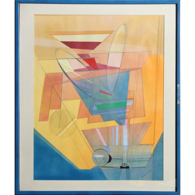 Modern Thrust, Modern Abstract Painting by Dougherty For Sale - Image 3 of 3