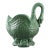 Rare Huge Signed Exhibition Weller Pottery Green Matte Swan Planter Jardiniere For Sale