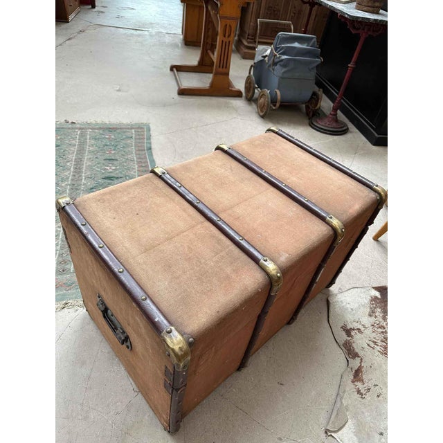 Vintage Soyez Père Travel Trunk, Lille For Sale - Image 4 of 13