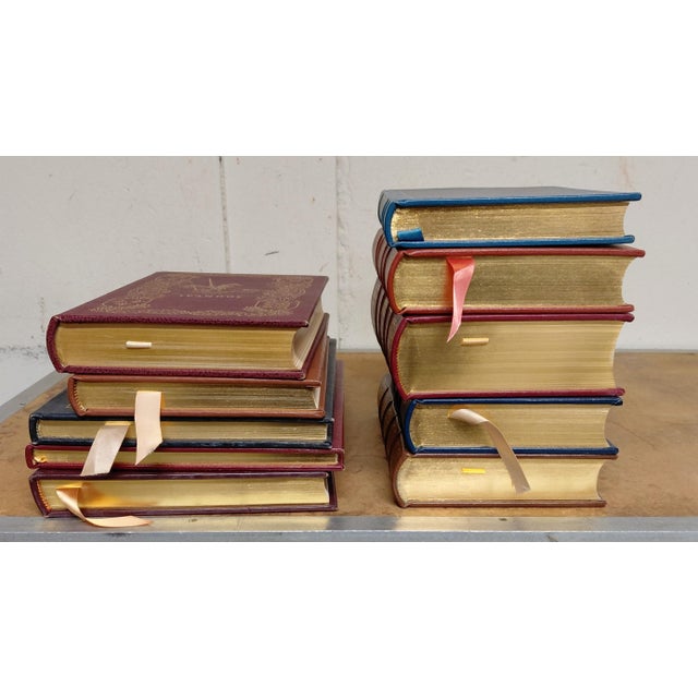 Easton Press Leather Bound Books Set of 10 For Sale - Image 4 of 13