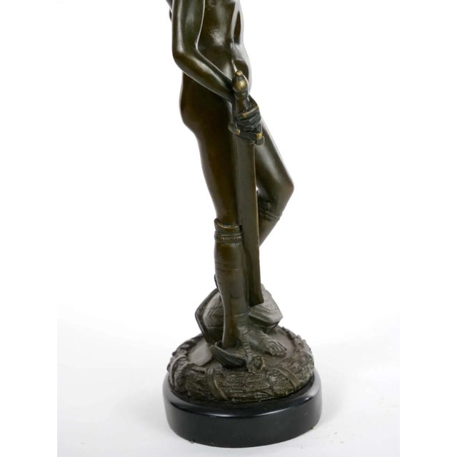 Early 20th Century Donatello Bronze Sculpture For Sale - Image 11 of 13