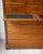 Brown Early 20th Century Italian Wooden Filing Cabinet with Tambour Door For Sale - Image 8 of 18
