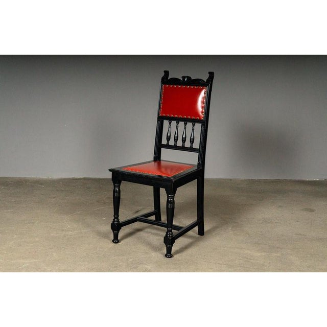 Gründerzeit Dining Chairs, Set of 6 For Sale - Image 9 of 18