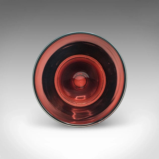 Vintage Flower Vase, Finnish, Art Glass, Display, Decorative, Mid Century, 1960 For Sale - Image 9 of 10