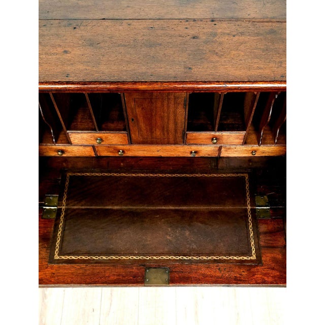 Campaign Secretary Chest of Drawers, 19th Century English For Sale - Image 4 of 11