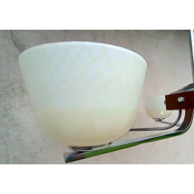 Art Deco Chandelier, 1940s For Sale - Image 7 of 18