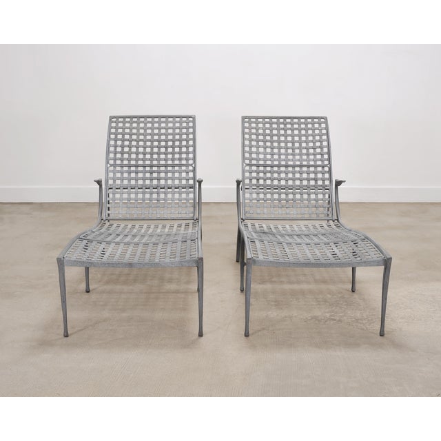 Brown Jordan Pair of Dan Johnson Brown Jordan Sol Y Luna Chaise Lounges For Sale - Image 4 of 18
